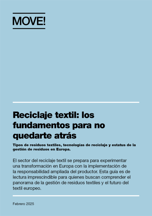 Reciclaje textil: los fundamentos para no quedarte atrás